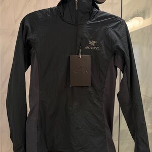 NWT Arc'teryx Dark Gray Jacket with Logo